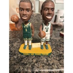 UAB Blazers bobblehead featuring Donell and Ronell Taylor has recently